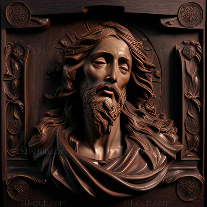 3D model st jesus (STL)